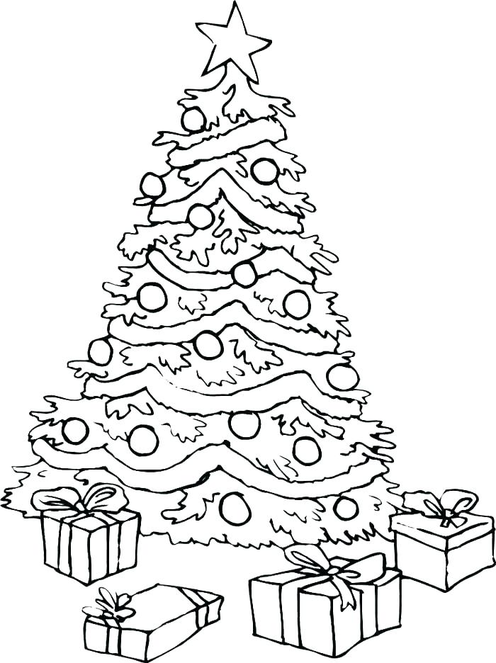 700x936 Giant Christmas Tree Coloring Page Mr Printables