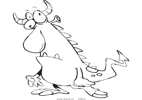 476x333 Bigfoot Coloring Pages Free