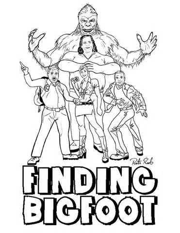 371x480 Bigfoot Coloring Pages
