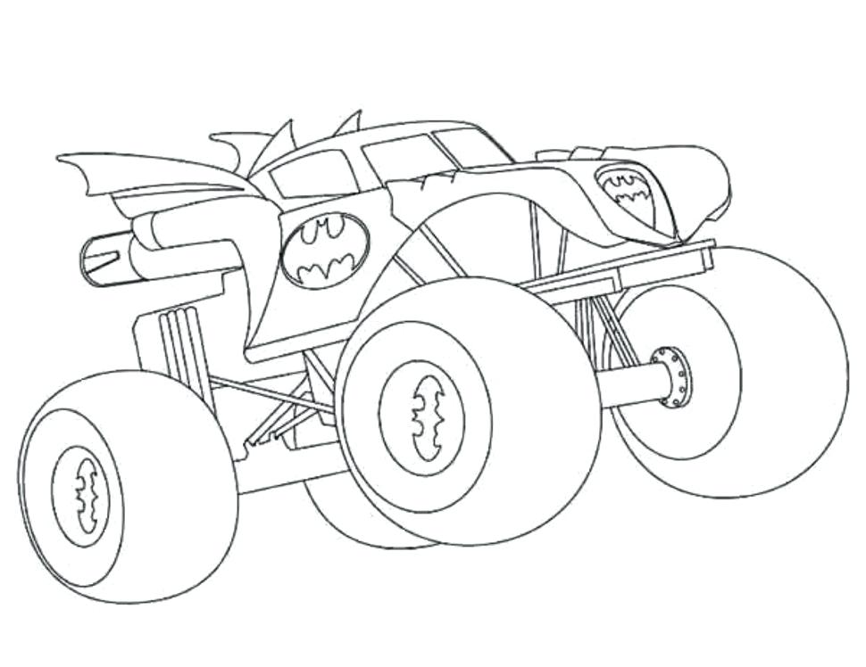 Bigfoot Monster Truck Coloring Pages at GetDrawings | Free download