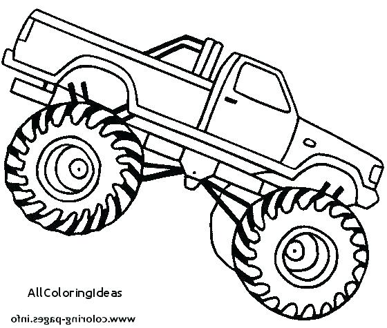 560x475 Monster Truck Coloring Pages Free Coloring Bigfoot Coloring Pages