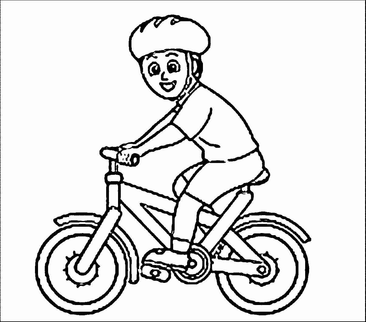 1203x1061 Bike Coloring Pages Printable Image Remarkable Bicycle Page