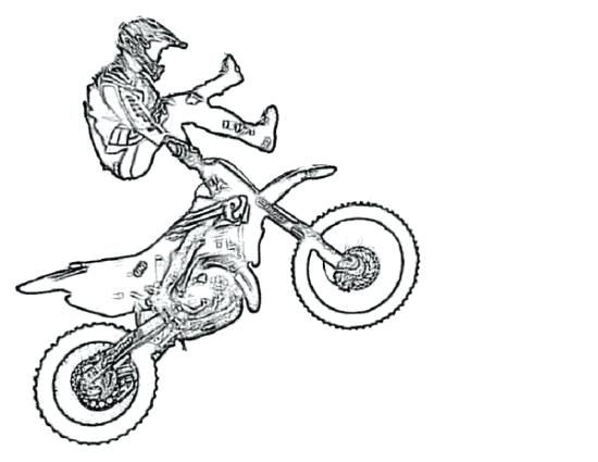550x425 On Bike Coloring Page Coloring Page Free Bikes Coloring