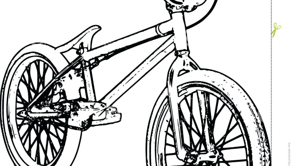 960x544 Bicycle Coloring Pages Bike Coloring Page For Toddler Pages Free