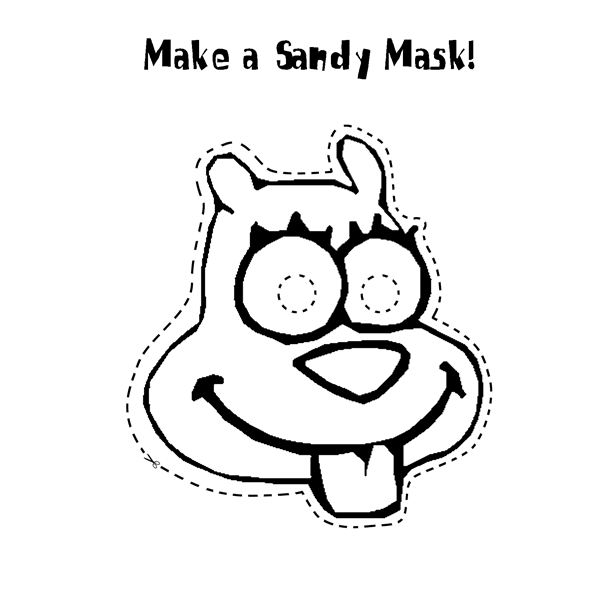 600x600 Spongebob Coloring Sheets For Free Download