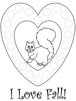 302x402 Dklt Coloring Pages Crafts For Kids Autumn Bingo Dauber Coloring