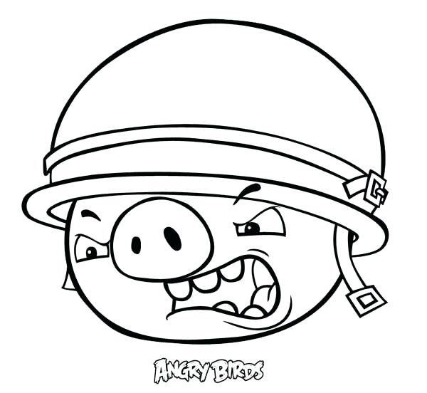 600x552 Coloring Page Of A Bird Angry Birds Coloring Pages Bird Pigs