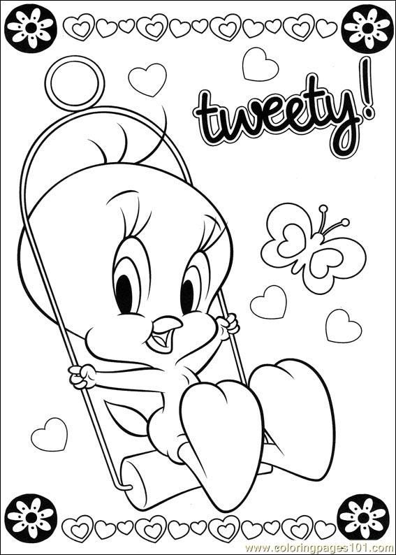 567x794 Tweety Bird Coloring Pages Coloring Pages Tweety