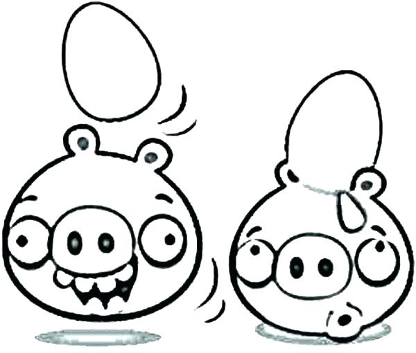 600x510 Cartoon Coloring Cartoon Tunes Coloring Pages Angry Bird Pigs