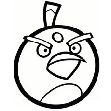 230x230 Top Free Printable Angry Birds Coloring Pages Online