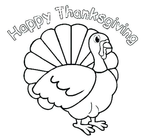 600x583 Turkey Bird Coloring Pages Professional