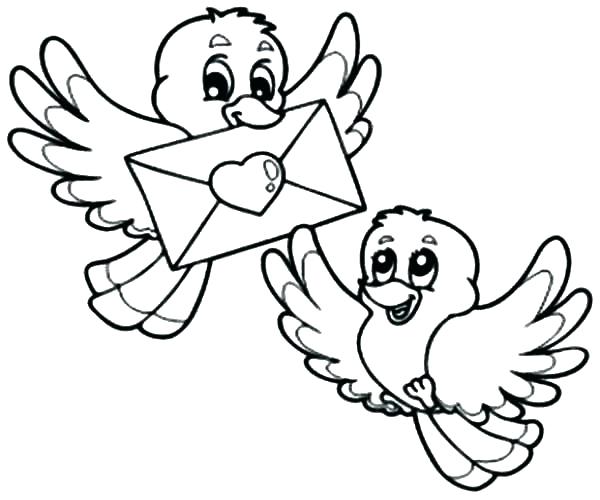 600x500 Coloring Pages Birds Coloring Pages Bird Of Paradise