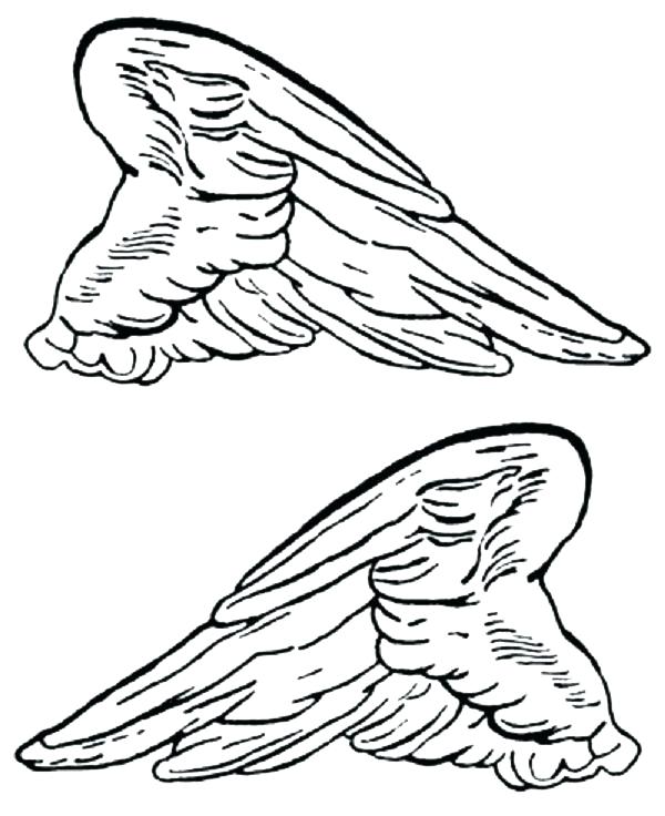 600x736 Angel Wings Coloring Pages Angel Wings Coloring Pages Hearts