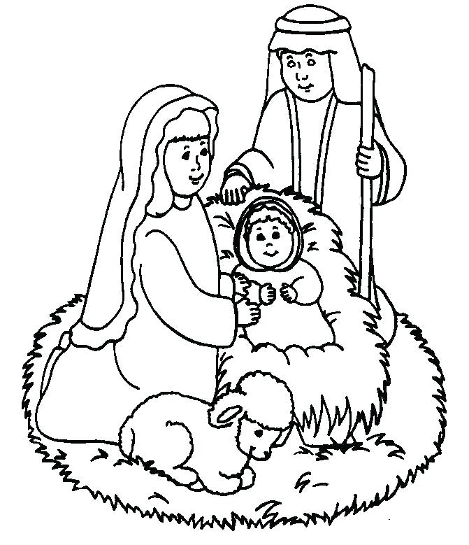 671x779 Coloring Pages Of Baby Online Best Birth Of Jesus Coloring Page