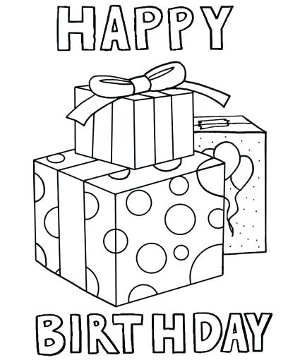425x510 Coloring Pages Happy Birthday Amazing Happy Birthday Cards
