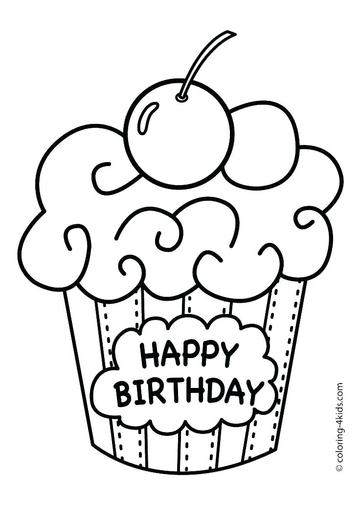 736x1031 Birthday Card Coloring Page Birthday Card Coloring Pages Thank You