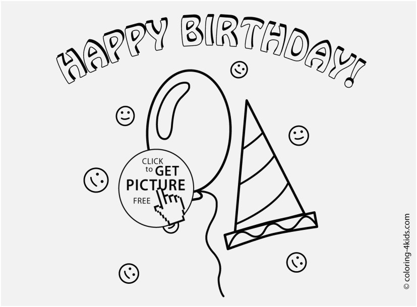 827x609 The Best Stock Coloring Pages Birthday Good Looking