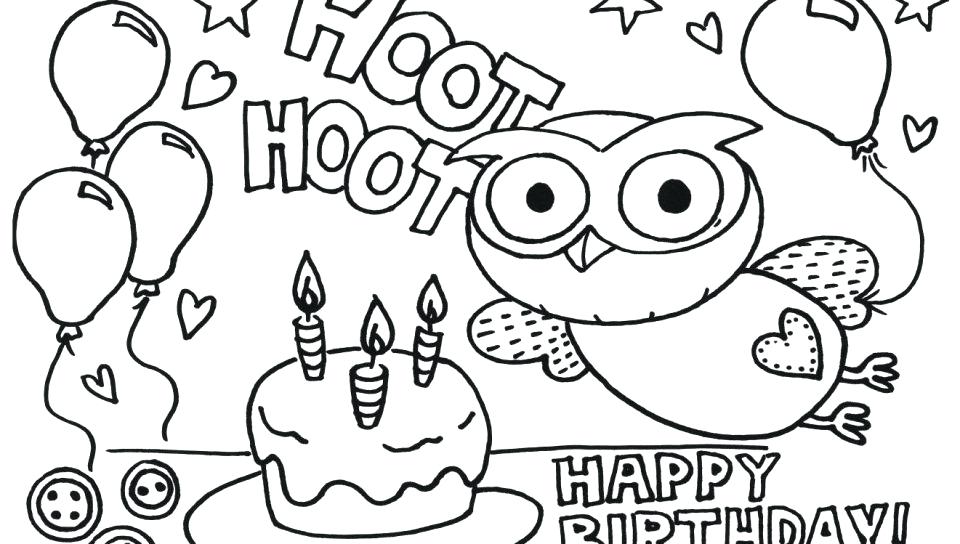960x544 Printable Happy Birthday Coloring Pages Happy Birthday Grandpa