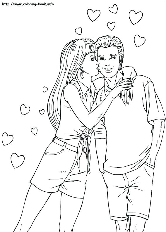 567x794 Barbie Color Book Together With Barbie Color Book Barbie