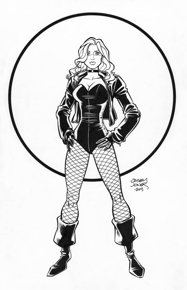 729x1125 Now Black Canary Coloring Pages To Print For Kids
