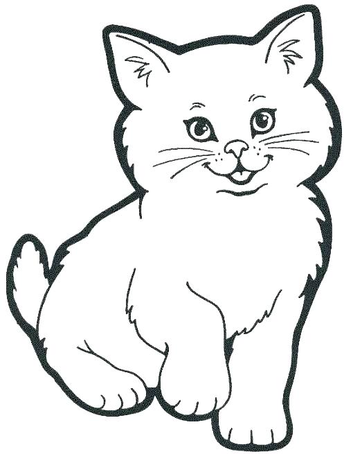 497x655 Cat Pictures To Color With Free Cat Coloring Pages Awesome Cute
