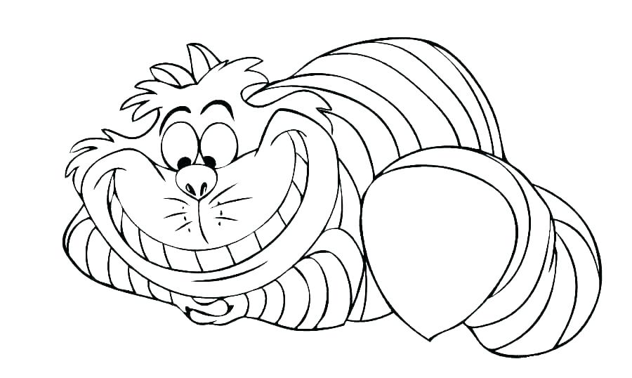 900x538 Cute Cat Coloring Pages
