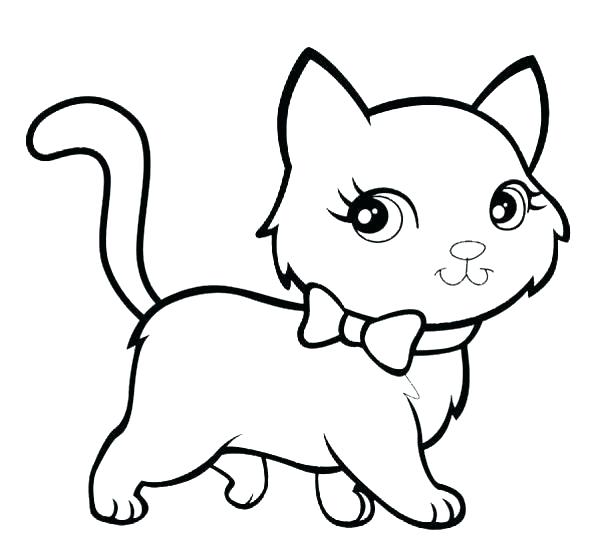 600x542 Black Cat Coloring Page Cat Coloring Page Cats Coloring Pages Free