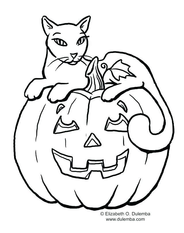 640x810 Halloween Cat Coloring Pages Free Printable Hello Kitty Coloring