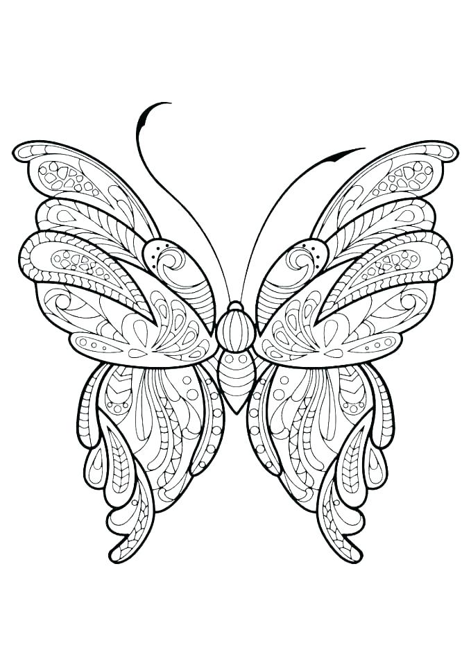 679x960 Black And White Coloring Pages For Adults