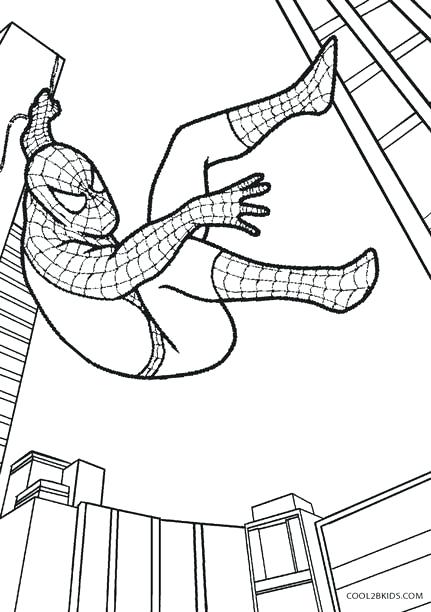 431x612 Spiderman Coloring Pages