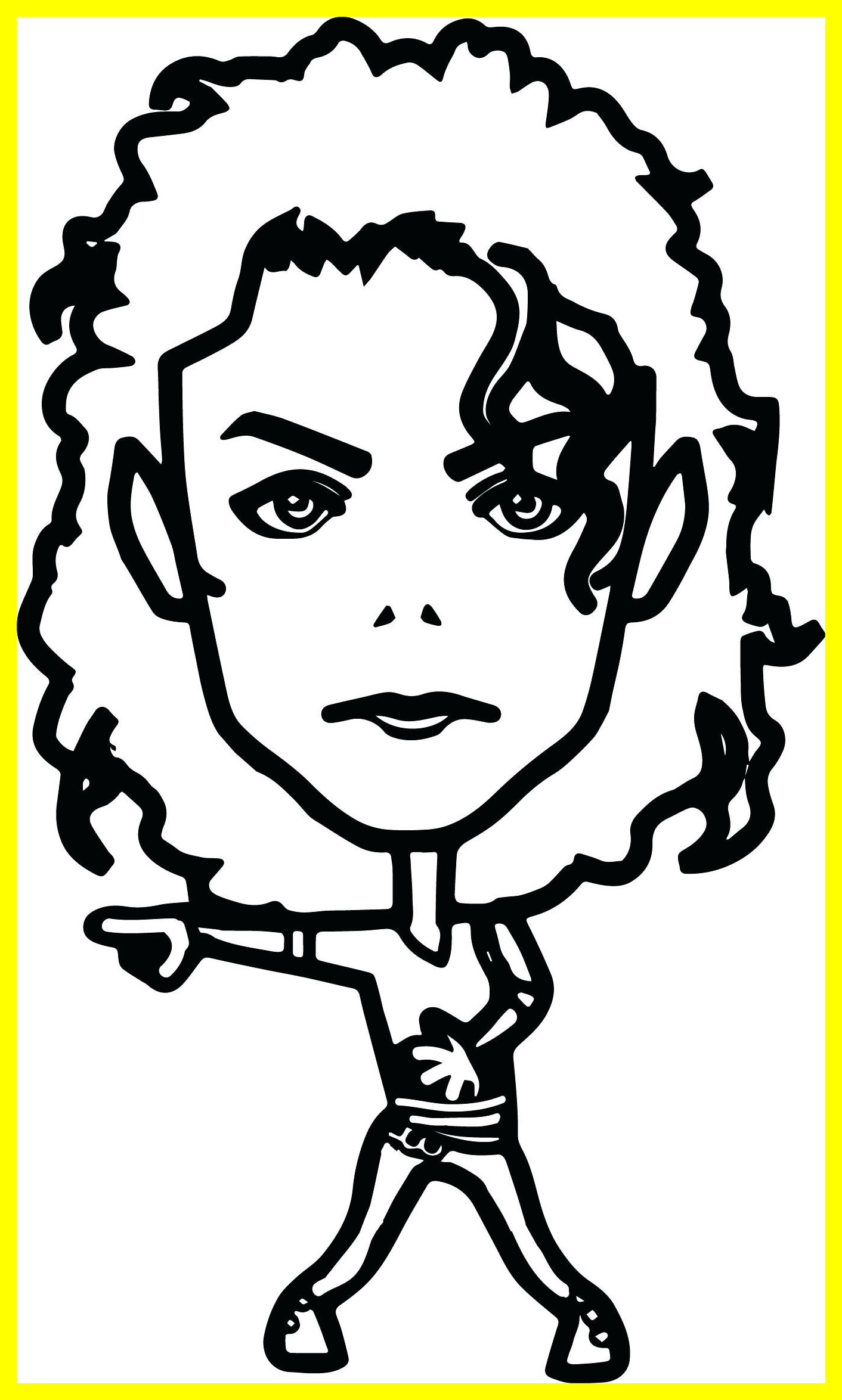 1412x2349 Awesome Black Eyed Peas Coloring Page For History Month Trend