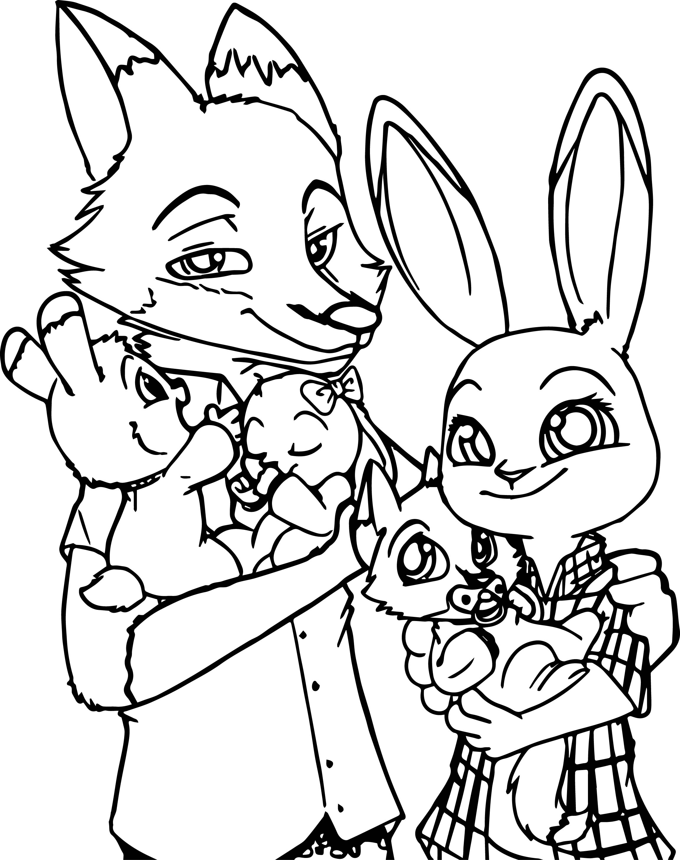 2305x2915 Awesome Cartoon Fox Coloring Pages Gallery Printable Coloring Sheet