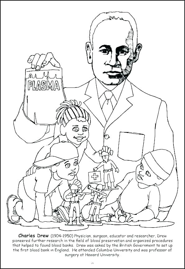 Black History Month Coloring Pages For Kindergarten at GetDrawings ...