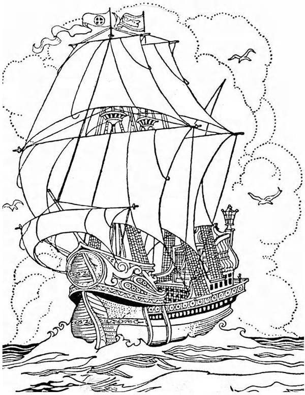 600x776 Awesome Pictures Of Caribbean Theme Coloring Pages Id Cube