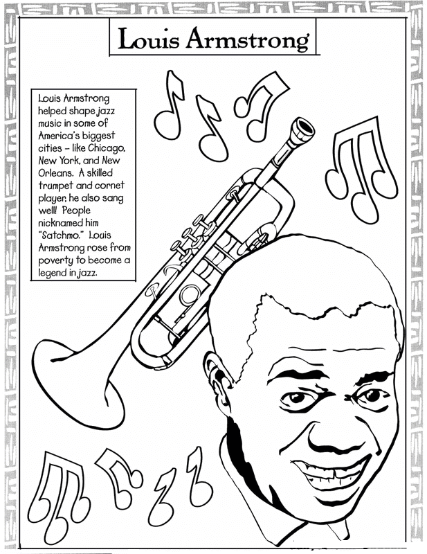 617x800 Free Printable Black History Month Coloring Pages