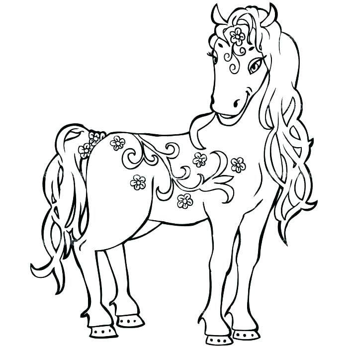 700x700 Horse Coloring Pages Free Mustang Horse Coloring Pages Horses
