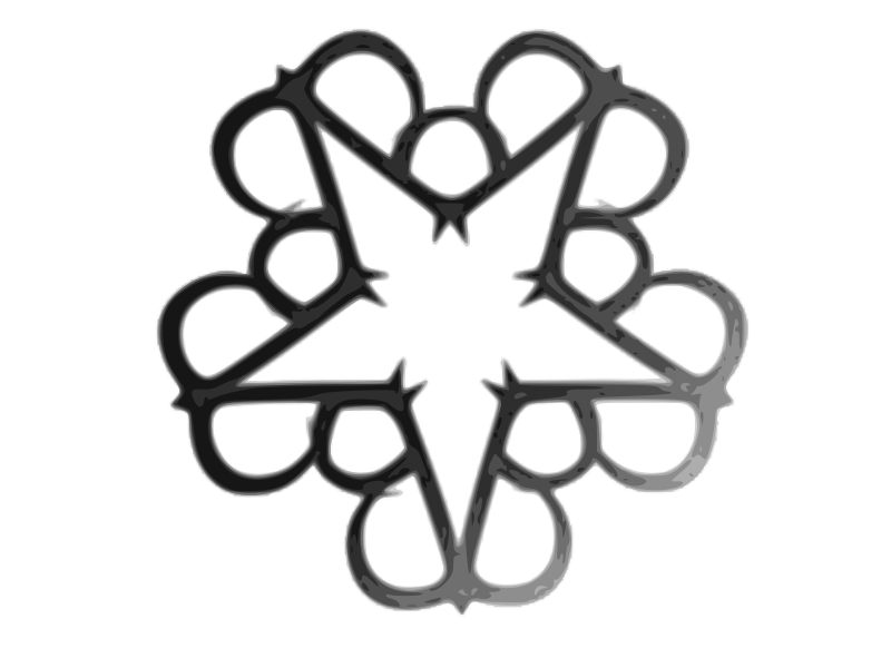 800x600 Black Veil Brides Star Logo