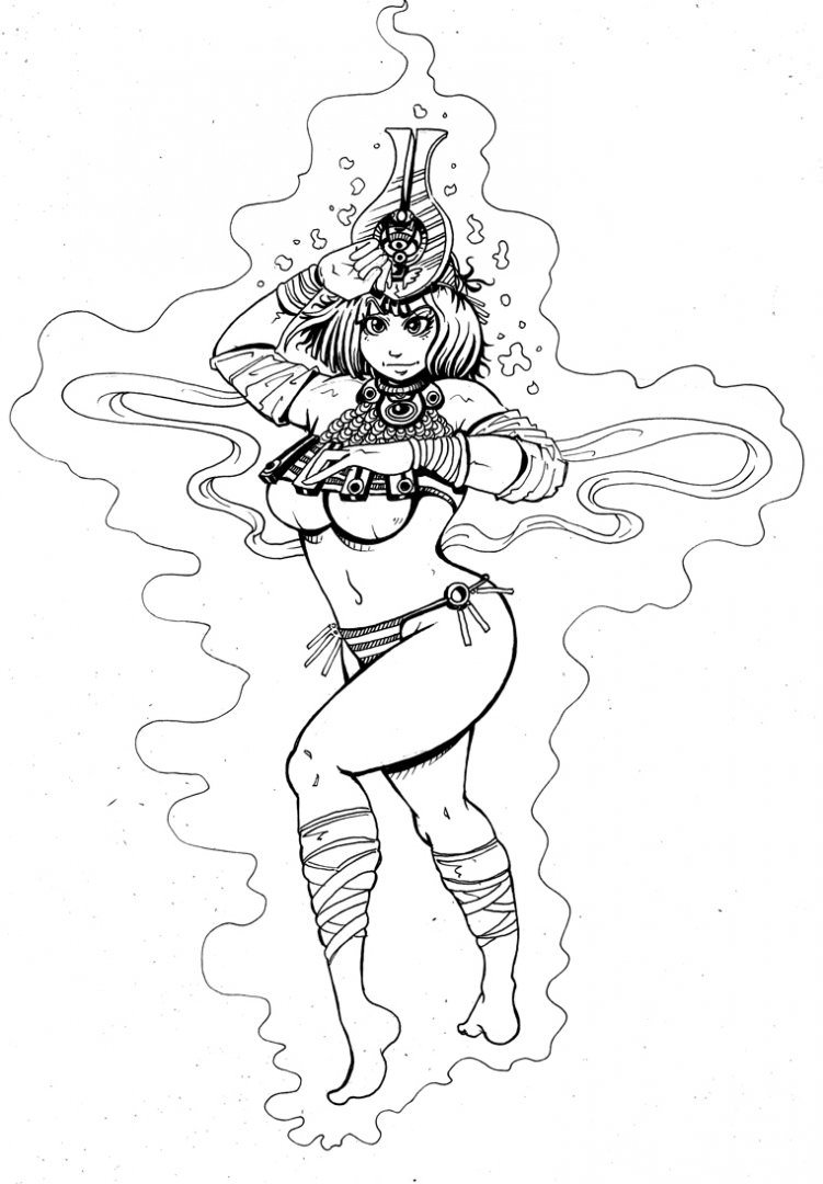 751x1080 Infinity Blade Coloring Pages