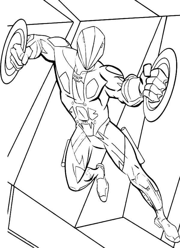 600x827 Tron Double Blade Enemy Weapon Coloring Pages Color Luna