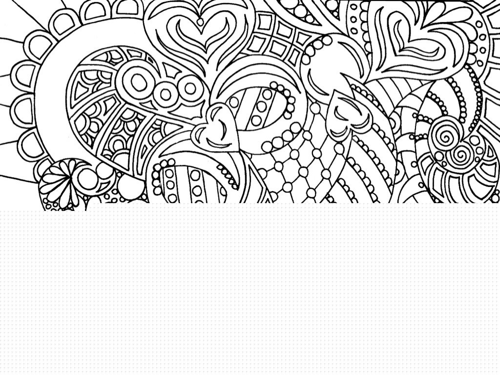 1024x768 Free Adult Coloring Book Pages From Adult Printable Coloring Pages