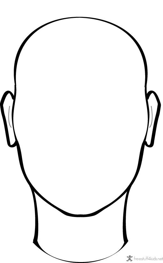 521x840 Blank Face To Draw On Projects To Try Face