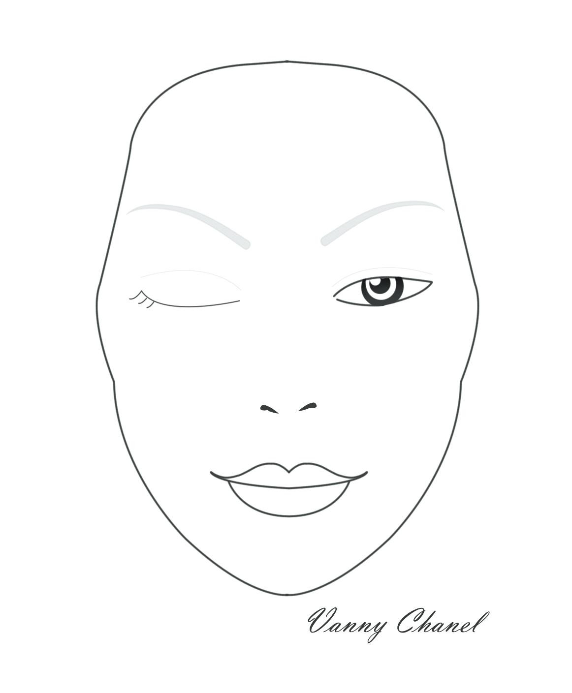 1162x1409 Blank Face Coloring Page Thatswhatsup