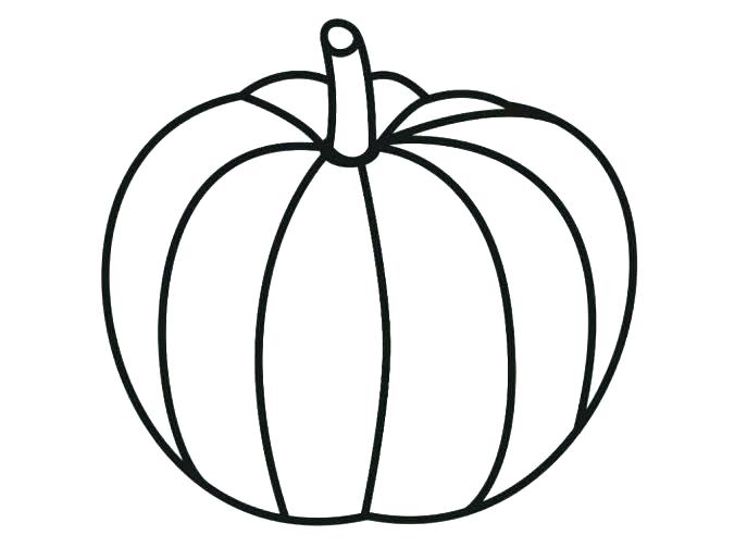 687x515 Pumpkin Coloring Page Blank Pumpkin Coloring Page Pumpkin Coloring