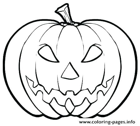 450x404 Pumpkin Coloring Sheets For Preschoolers Blank Pumpkin Printable