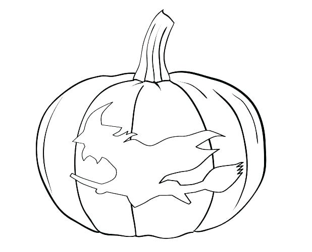618x501 Blank Pumpkin Coloring Page Pumpkin Coloring Pages Free Printable