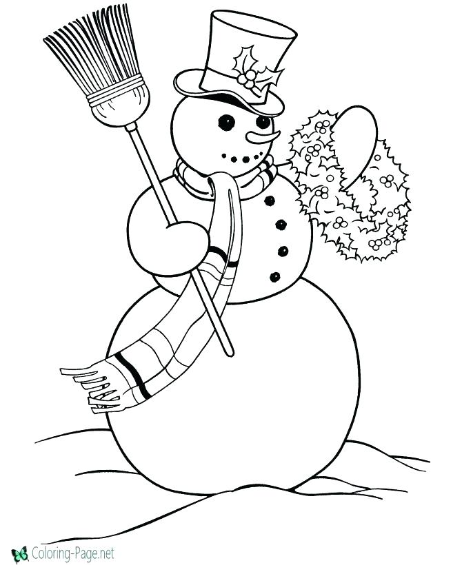 670x820 Snowman Coloring Sheet Printable Snowman Coloring Pages Snowman