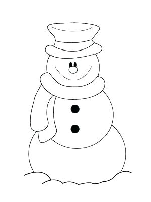300x400 Free Snowman Printables