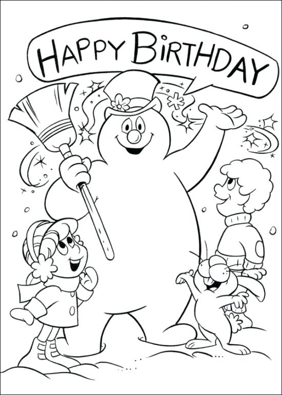550x770 Snowman To Color And Print Blank Snowman Coloring Page Snowman