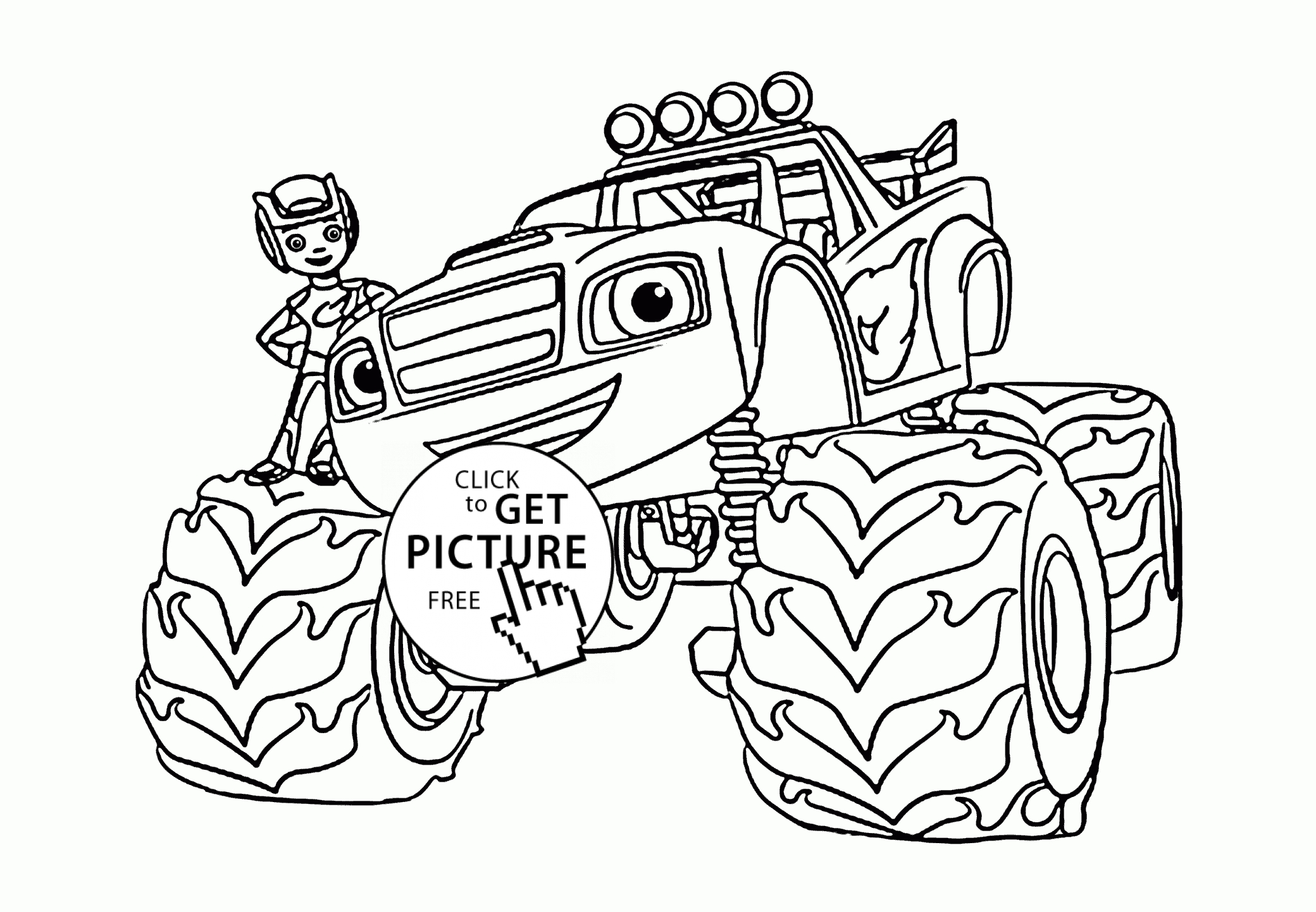 2080x1443 Best Of Blaze And The Monster Machines Coloring Pages Design
