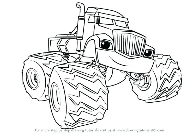 736x521 Home Improvement Blaze And The Monster Machines Coloring Pages